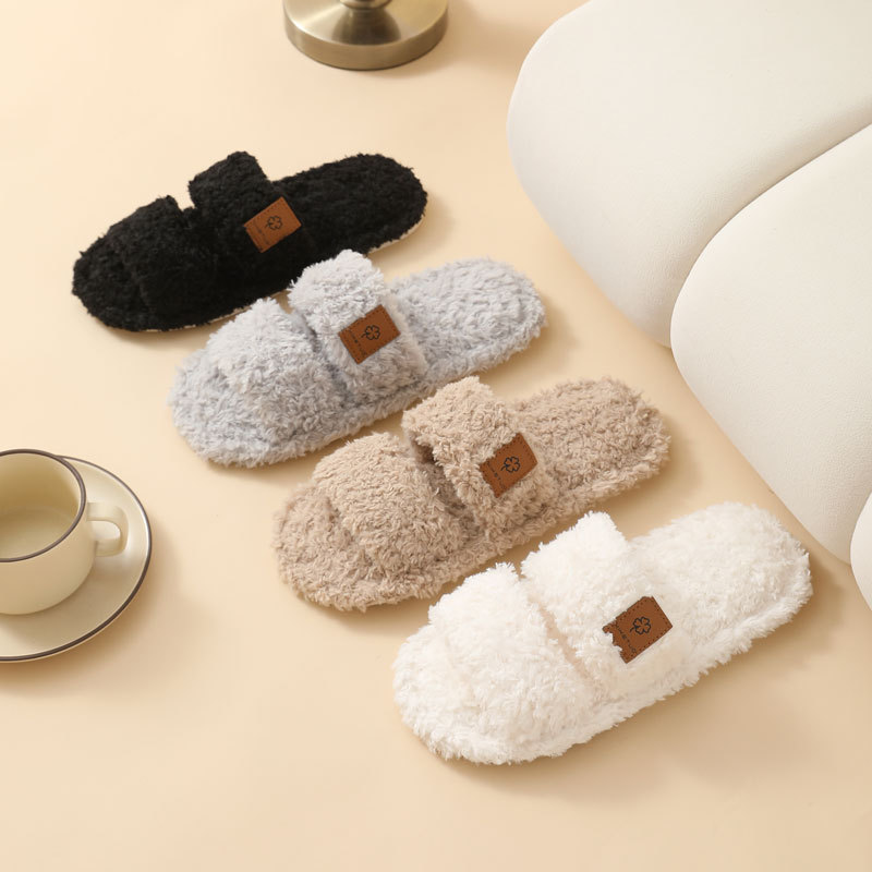Spring and Autumn Plush Home Cotton Slippers for Women Wholesale Indoor Unisex Tpr Thick-Soled Non-Slip Floor Home Warm Slippers Spring and Autumn Plush Home Cotton Slippers for Women Wholesale Indoor Unisex Tpr Thick-Soled Non-Slip Floor Home Warm Slippers