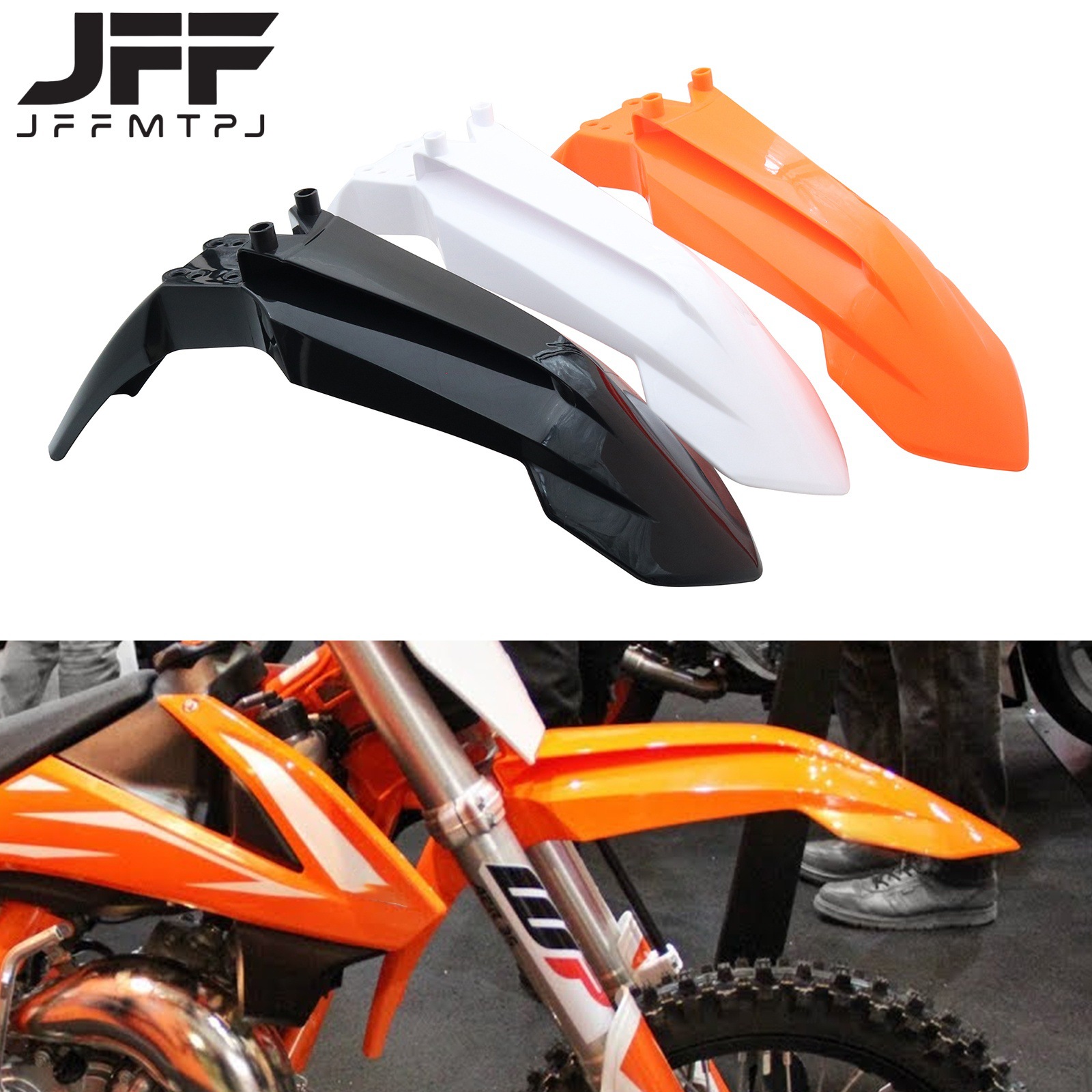 Off-road motorcycle mudguard, KTM65 front mudguard modification, Tao Tao DB27, Zuma A7, K-SK3 mudguard