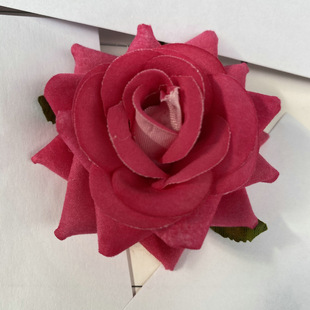 Velvet small horned rose A model simulation flower simulation green planting hall decorative cauliflower interior dining table ornaments