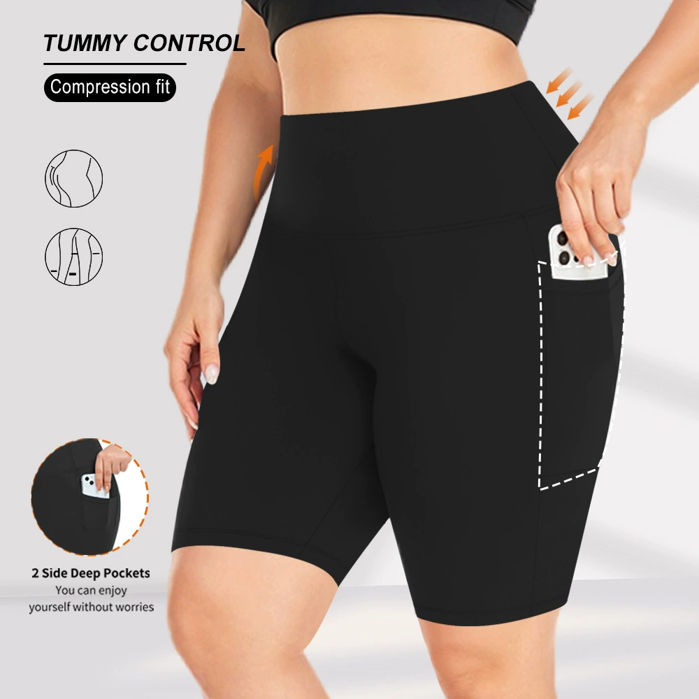 (跨境贸易), leggings, штаны для зала, спортивное белье для коррекции формы бедер, комбинезон, шорты, европейский стиль, большой размер, высокая талия, обтягивающее
