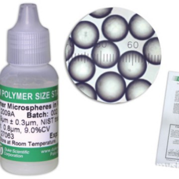供应 杜克 标准粒子2000系列 均匀尺度聚合物标准粒子