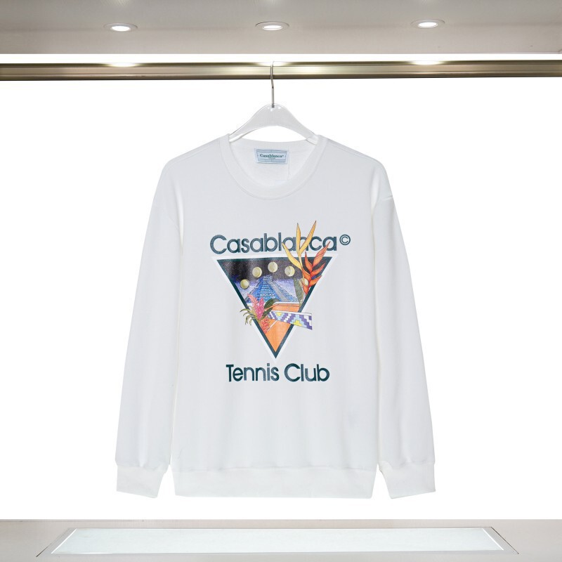 Casablanca Spring & Fall New Fantasy Door Starry Sky Castle Casa Letter Logo Long-Sleeved Couple Sweatshirt