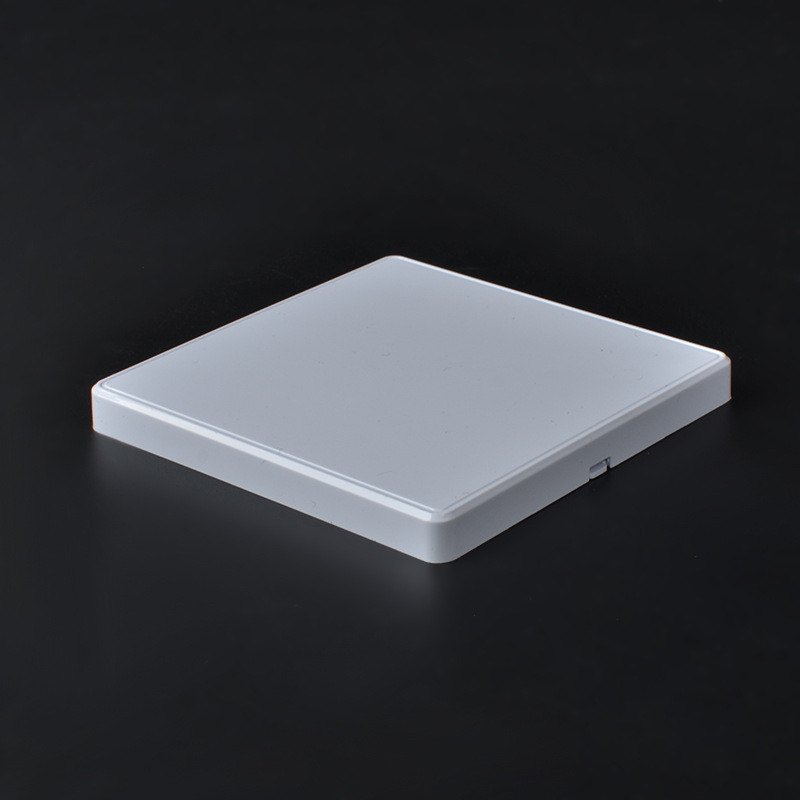White 86-type factory white home improvement two-in-one blank wall switch and plug cover high-end protective cover plate