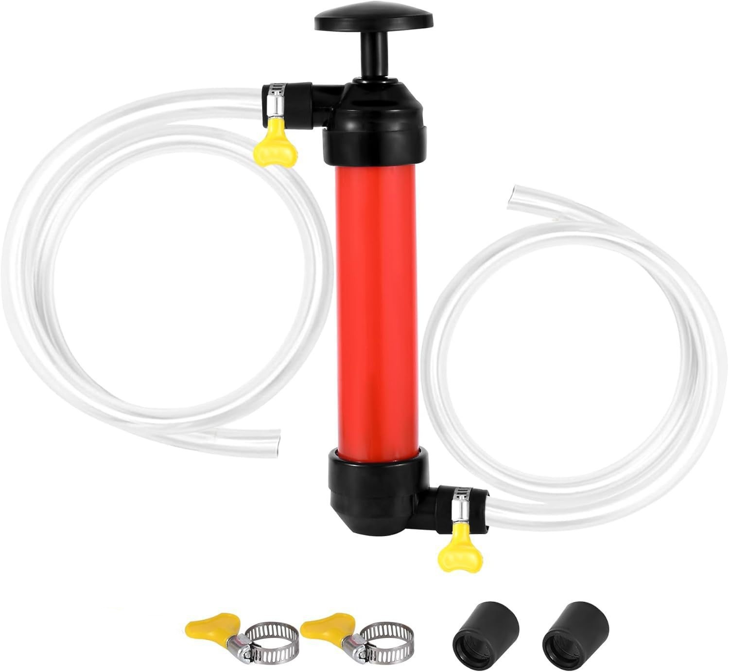 Oil Extractor, Oil Changer, Water Pump, Manual Oil Pump, Car and Motorcycle Emergency Tool, Opp Bag, Portable for Vehicle Use