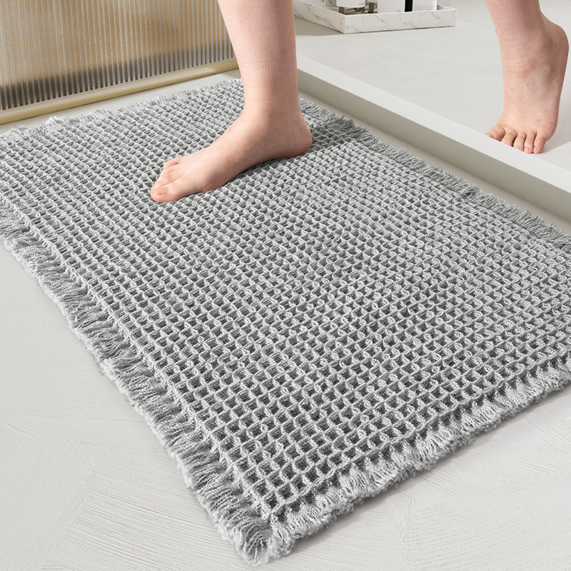 Toilet Floor Mat Bathroom Door Absorbent Carpet Household Toilet Non-slip Foot Mat Toilet Door Mat Door Mat