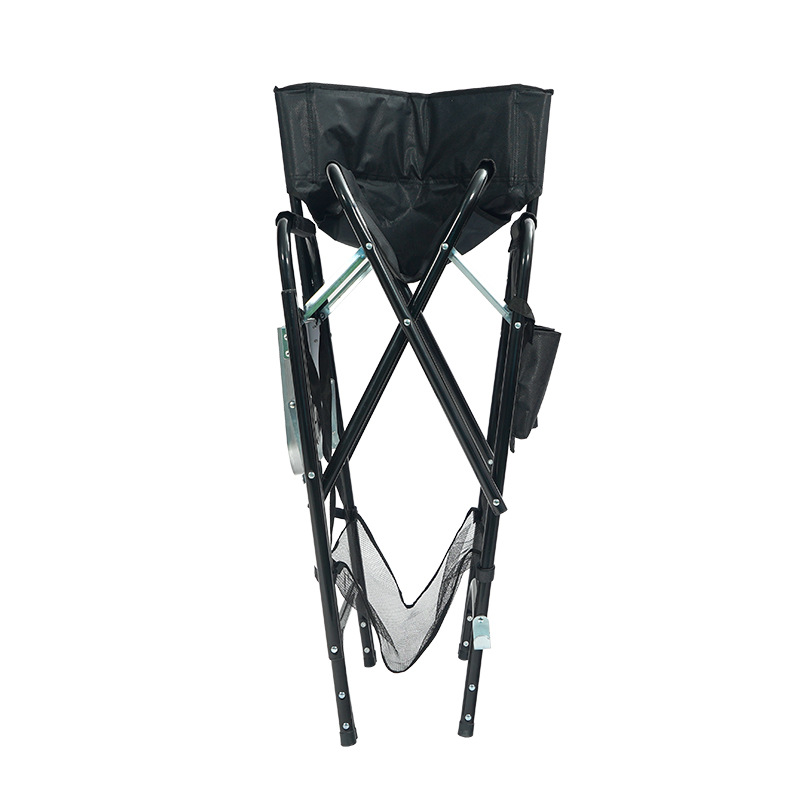 [Daxuan Outdoor] Silla de director de campamento de montaña plegable Silla de camping Mesa de respaldo de malla Silla de playa de tela Oxford
