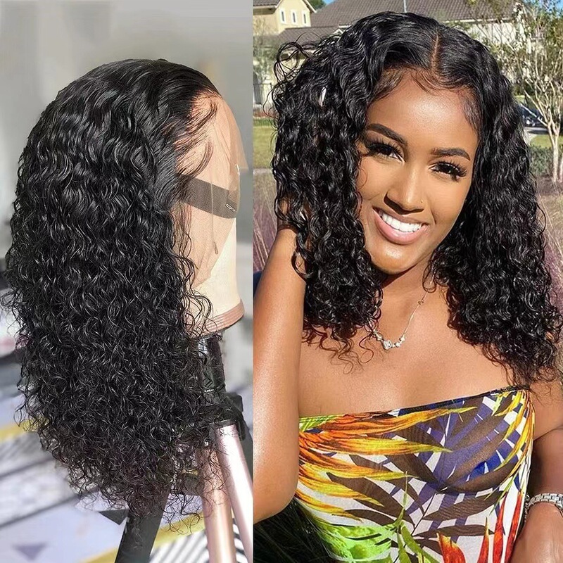 European and American New Wig for Women, Small Curls, High-Temperature Long Curly Hair, Synthetic Fiber, Fluffy Style, African Headgear