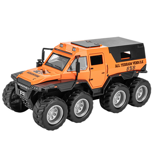 Shaman off-road alloy car model 1:32 simulation pickup truck model ornaments children's toy car wholesale dropshipping