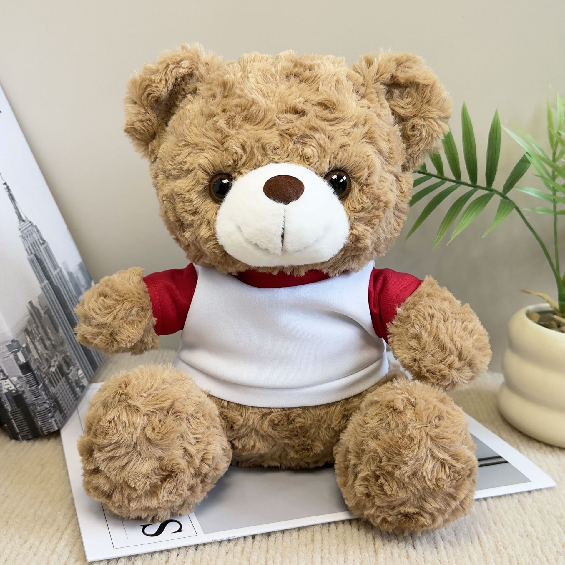 Osos de peluche abrazar osos muñecas muñecas agarrar muñecas regalo para niños impresión LOGO regalo juguetes de peluche