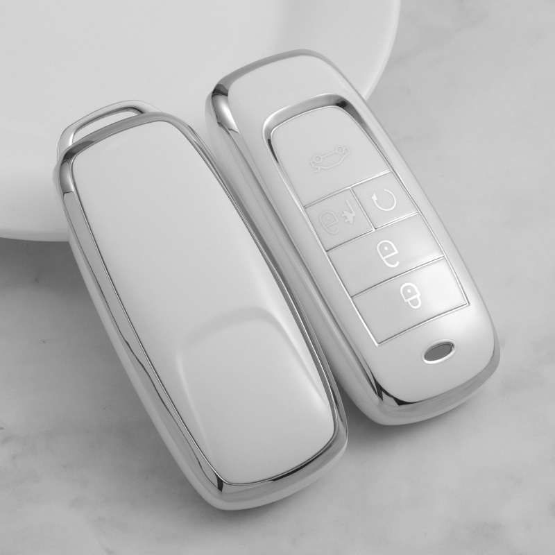 은색 가장자리 흰색