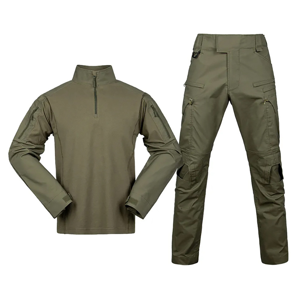 G4 Tactical Frog Suit – CP Camo & Army Green/Black, Breathable Training Suit, Sizes S-XXXL_voghion.com