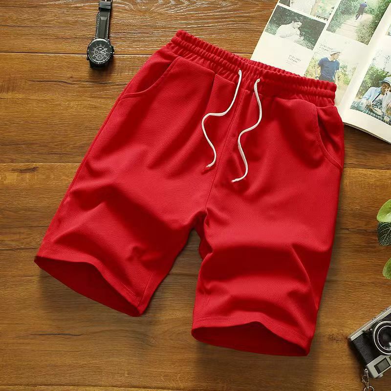 Shorts pantalones cortos de malla de seda de hielo de verano para hombres pantalones cortos sueltos transpirables de secado rápido pantalones cortos casuales deportivos para hombres