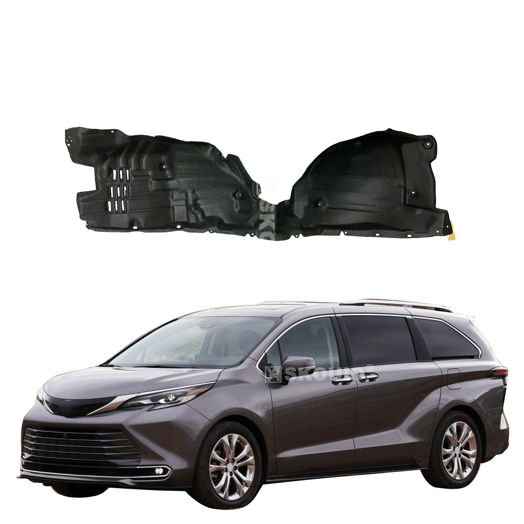 Подходит для Toyota Sienna 2022, подкрылка переднего колеса, защита колеса, брызговик.