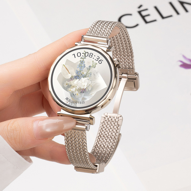 Huawei GT4 時計ストラップ GT5 ステンレス鋼レディースメタル磁気バックル watch5 Huawei 時計ストラップに適しています|undefined