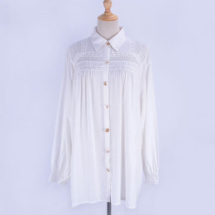 Beach cover-up shirt view 2