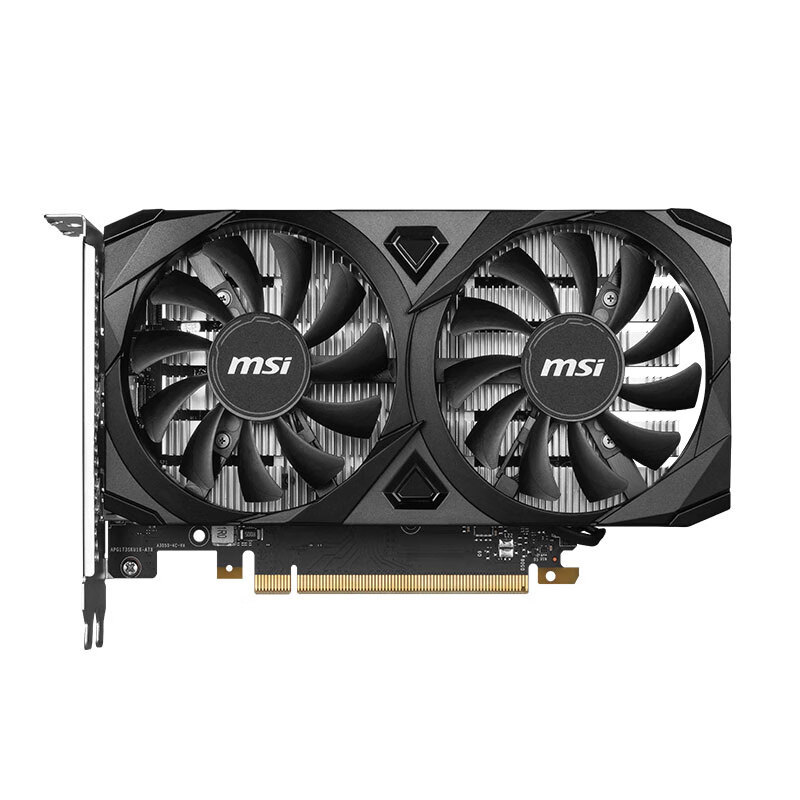 （MSI）RTX3050 2X 6G OC万图师 GPU电竞游戏设计专业电脑显卡