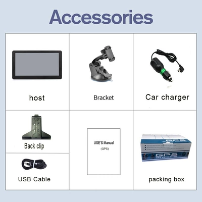 Car Convenient GPS Navigation: 8g for Cars and Trucks, Universal