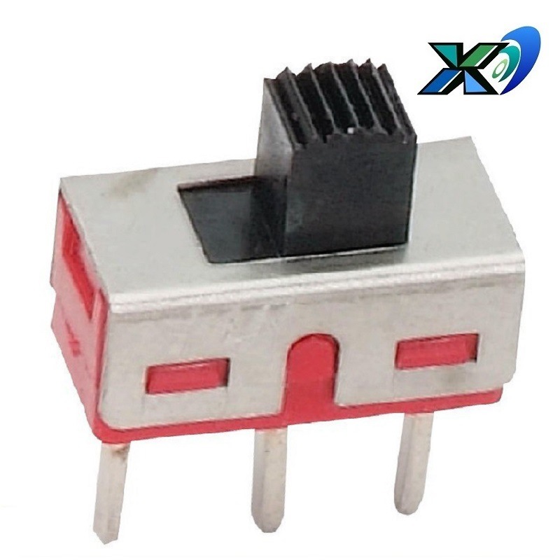 大电流2档3脚拨动开关  大功率滑动开关3A250v 二档转换开关立式