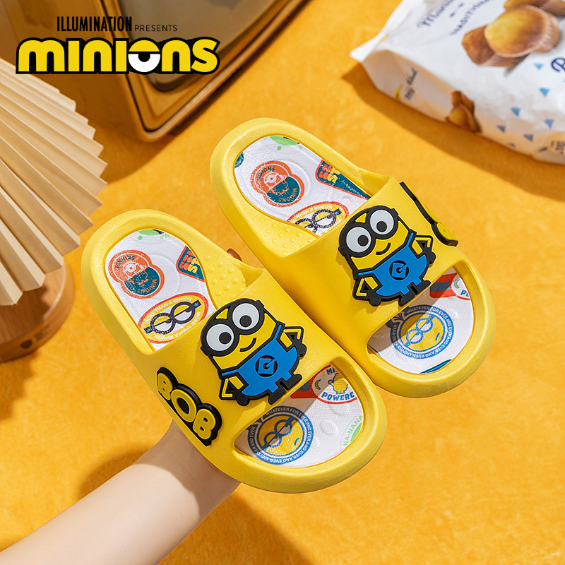 Genuine Minions Children's Slippers Summer Indoor Home Slippers Cute Non-slip Boys and Girls Slippers Wholesale Genuine Minions Children's Slippers Summer Indoor Home Slippers Cute Non-slip Boys and Girls Slippers Wholesale