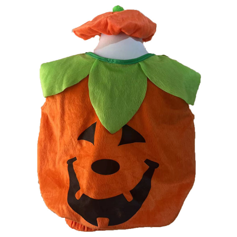 跨境复活节万圣节无纺布袋兒童萬聖節造型服儿童服装灯笼南瓜衣服