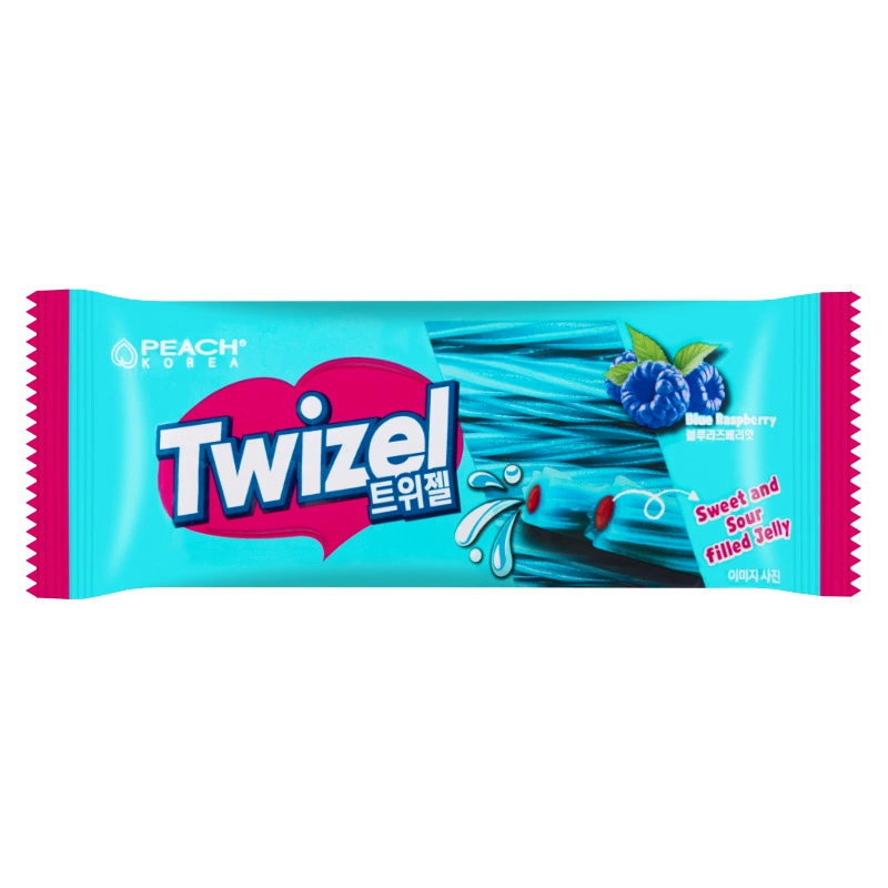 Конфеты Twizel с тройной начинкой, желейные конфеты с cola вкусом, упаковка 70 г
