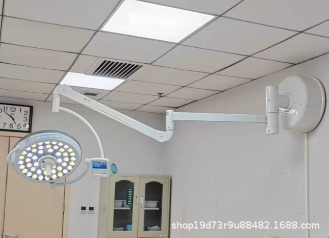 Lámpara quirúrgica LED sin sombra lámpara quirúrgica vertical de cinco agujeros brillo de la lámpara de examen quirúrgico ajustable para mascotas dentales orales