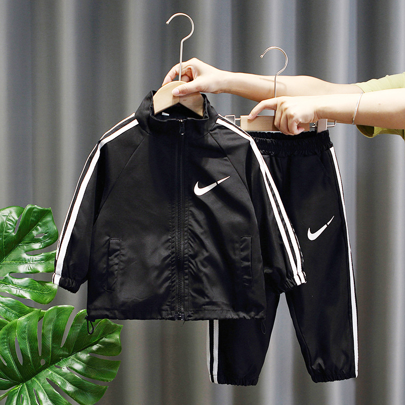 2353 ropa de otoño para niños traje hermoso bebé ropa de primavera y otoño 2021 nuevos niños deportes y ocio traje de dos piezas