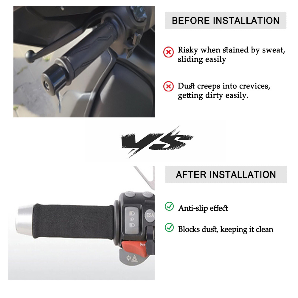 Motorcycle Restoration Is Suitable for Bmw Neutral Handlebar Cover Non-slip Protective Cover