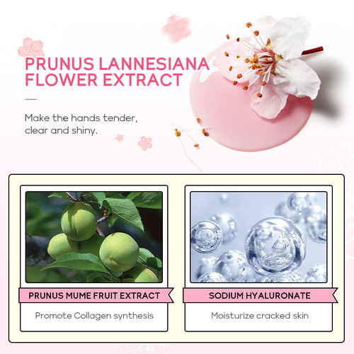 LAIKOU Sakura Hand Cream 30g Manufacturer Source Hand Moisturizing Moisturizing Rejuvenating Cream