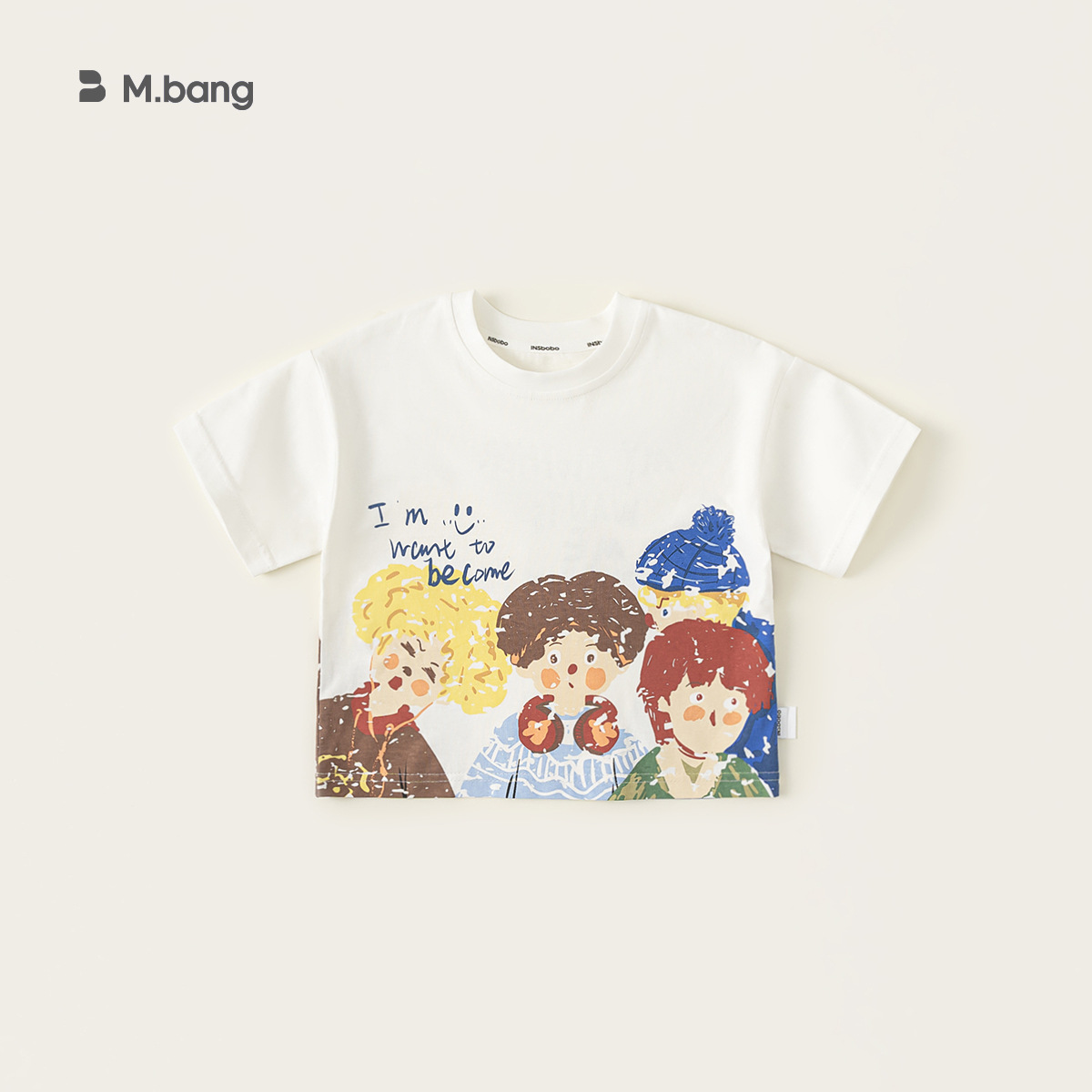 Yoobao ropa infantil camisa infantil 2025 primavera nuevo niño dibujos animados graffiti camisa coreana camisa de bebé