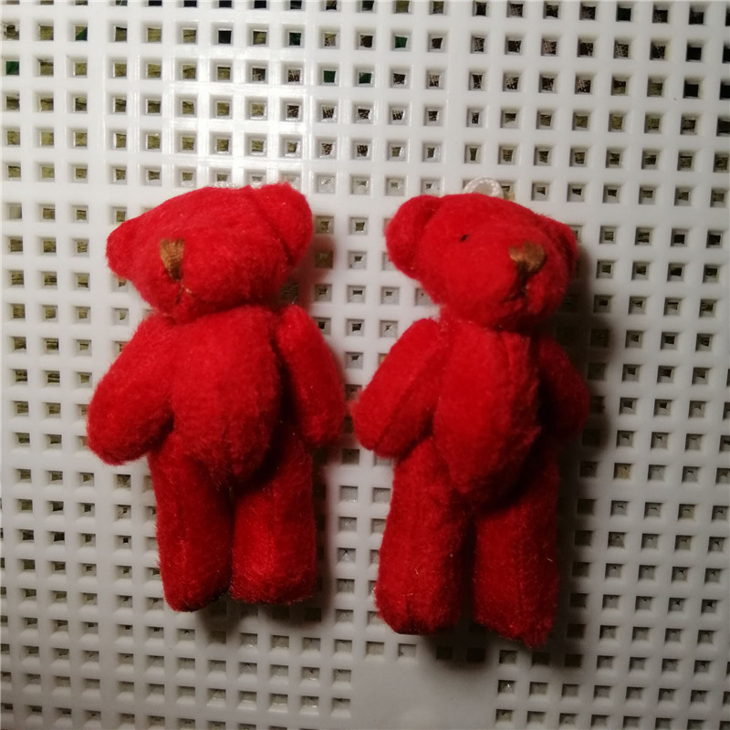 6cm Oso Rojo
