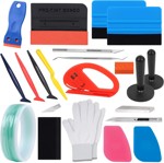 汽车贴膜工具套装 贴车窗太阳膜专用工具牛筋硬刮板工具跨境套装