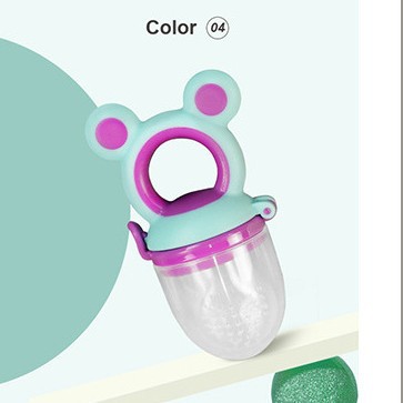 Suministros para bebés bebé silicona mordida música nutrición para bebés música de frutas y verduras bolsa de malla dispositivo de alimentación de alimentos complementarios