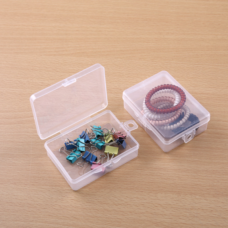 透明塑料pp空盒长方形样品零件盒手机配件渔具包装刷具透明可视