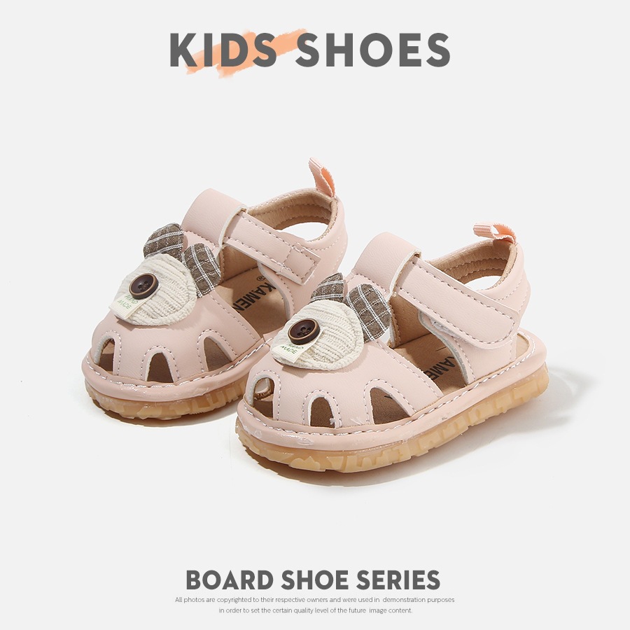Baby Girl Velcro Toddler Shoes Soft Sole Anti-Kick Anti-Slip Spring/Autumn New Style For 0-3 Years Old Toddler_voghion.com