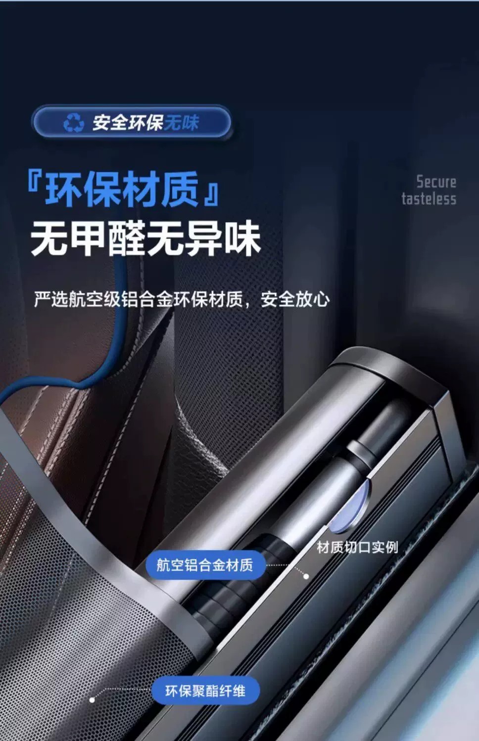 Suitable for Ideal L7/L6/L9/ONE car side window privacy sunshade, blackout, sun protection, and heat insulation window cover