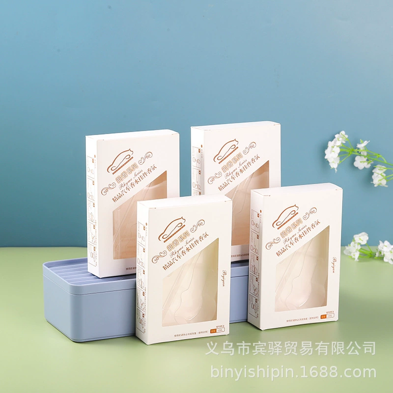 Флакон духов в штучной упаковке автомобильные принадлежности ароматерапия кулон упаковочная коробка зеркало заднего вида висит пустая коробка