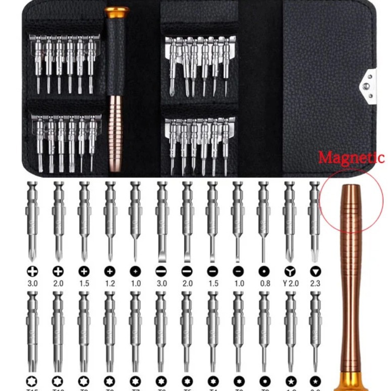 25合一手机维修拆机工具多功能螺丝刀套装 Screwdriver Set