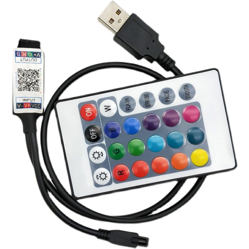 DC, small controller, smart watch, mobile phone, lamp, light strip, 24 keys, bluetooth