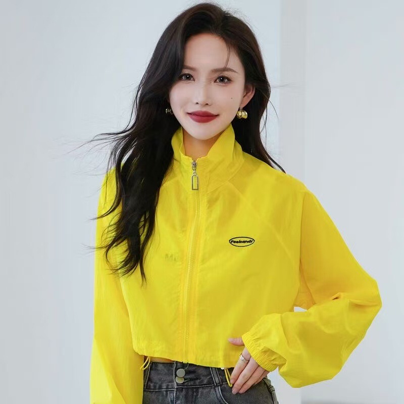 Sun Protection Clothing for Women, Anti-Uv, Summer Season, Fashionable, Stylish, Versatile, Loose-Fitting, Stand-Up Collar, Lightweight Short Jacket for Small People Sun Protection Clothing for Women, Anti-Uv, Summer Season, Fashionable, Stylish, Versatile, Loose-Fitting, Stand-Up Collar, Lightweight Short Jacket for Small People