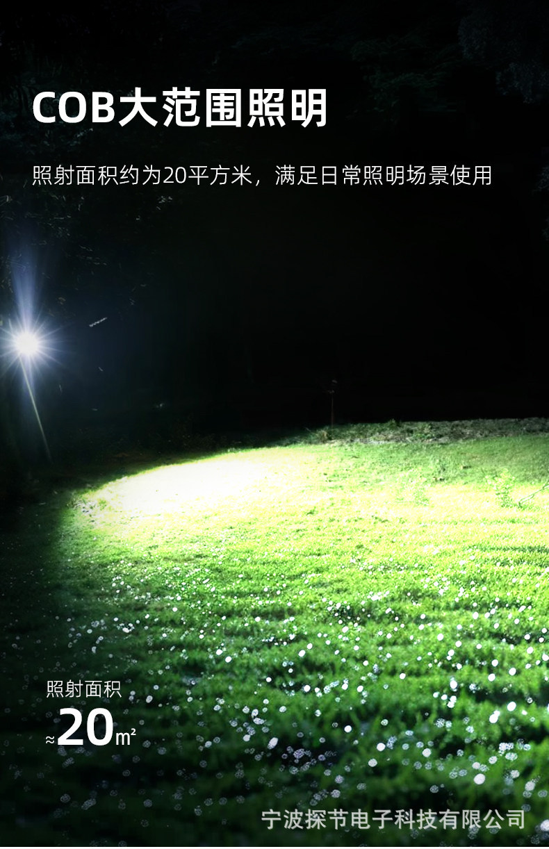 Strong Magnetic Ultra-Thin Flashlight with Strong Light, Rechargeable, Size Measurement, Outdoor Portable Inspection Led Pen Clip Repair Work Light