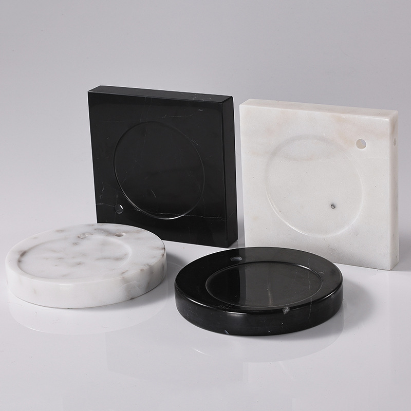 A large stone diffuser candle holder, aroma candle melt pot, lamp for melting candles, bedroom scent diffuser, romantic Korean style bedroom table lamp