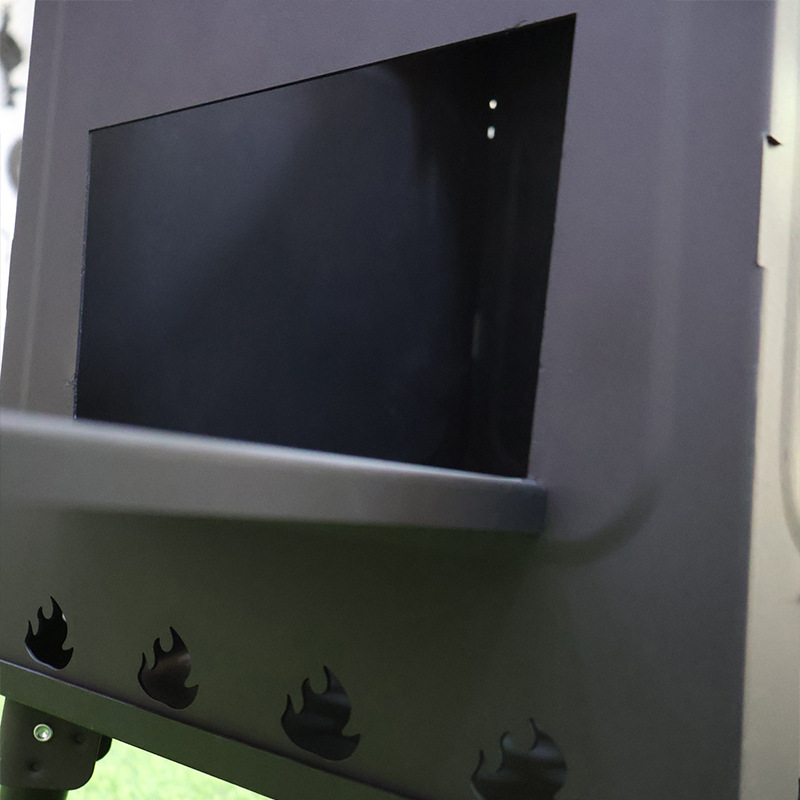 Estufa de leña al aire libre transfronteriza Estufa de leña desmontable Estufa portátil multifuncional Picnic barbacoa Camping Estufa de leña