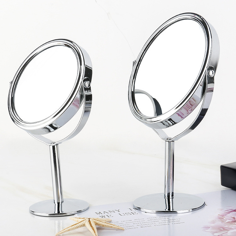 makeup mirror desktop simple small size princess mirror double mirror magnifying mirror dormitory dressing mirror wholesale table mirror
