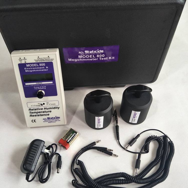 ACL-800表面电阻测试仪 美国ACL staticide重锤式表面电阻测试仪