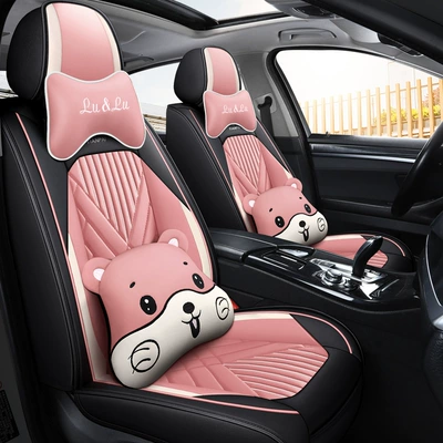 Car Seat Cushion Fully Surrounded by: Four Seasons Pad