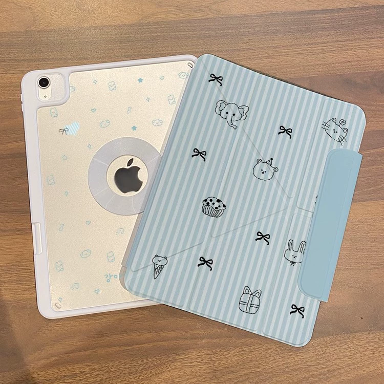 Чехол с магнитным кольцом и разъёмной подставкой для iPad Air 6, защитный чехол для 13-дюймового устройства, совместим с Huawei MatePad 11.5S и Apple iPad 10-го поколения