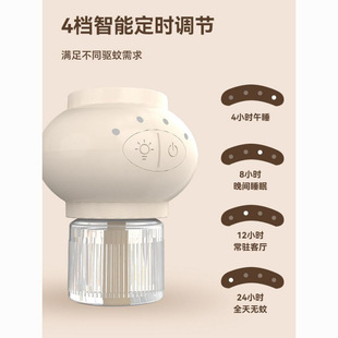 Safe Mosquito Repellent Liquid Electric Mosquito Repellent Liquid for Babies, Pregnant Women and Children, Odorless Household Mosquito Repellent Liquid Electric Mosquito Repellent Device