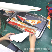 1:60波音B747-8原型展厅航模大飞机树脂模型 120cm仿真航空工艺品