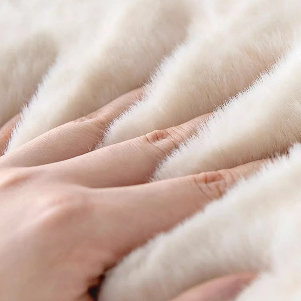 Sofá cubierta cuatro estaciones general imitación de conejo cojín antideslizante para el hogar fácil de cuidar toalla de sofá otoño y invierno cojín de sofá sala de estar